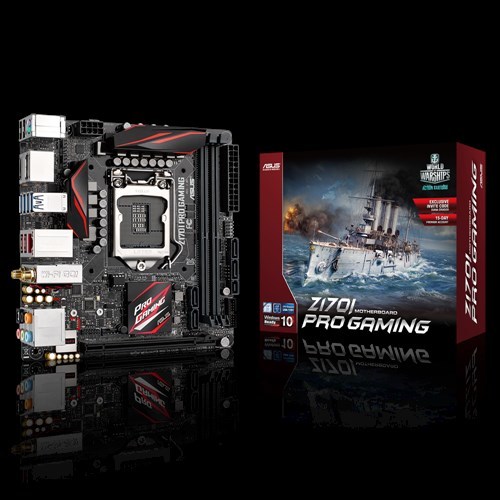 Asus Z170I Pro Gaming, mini-ITX moderkort