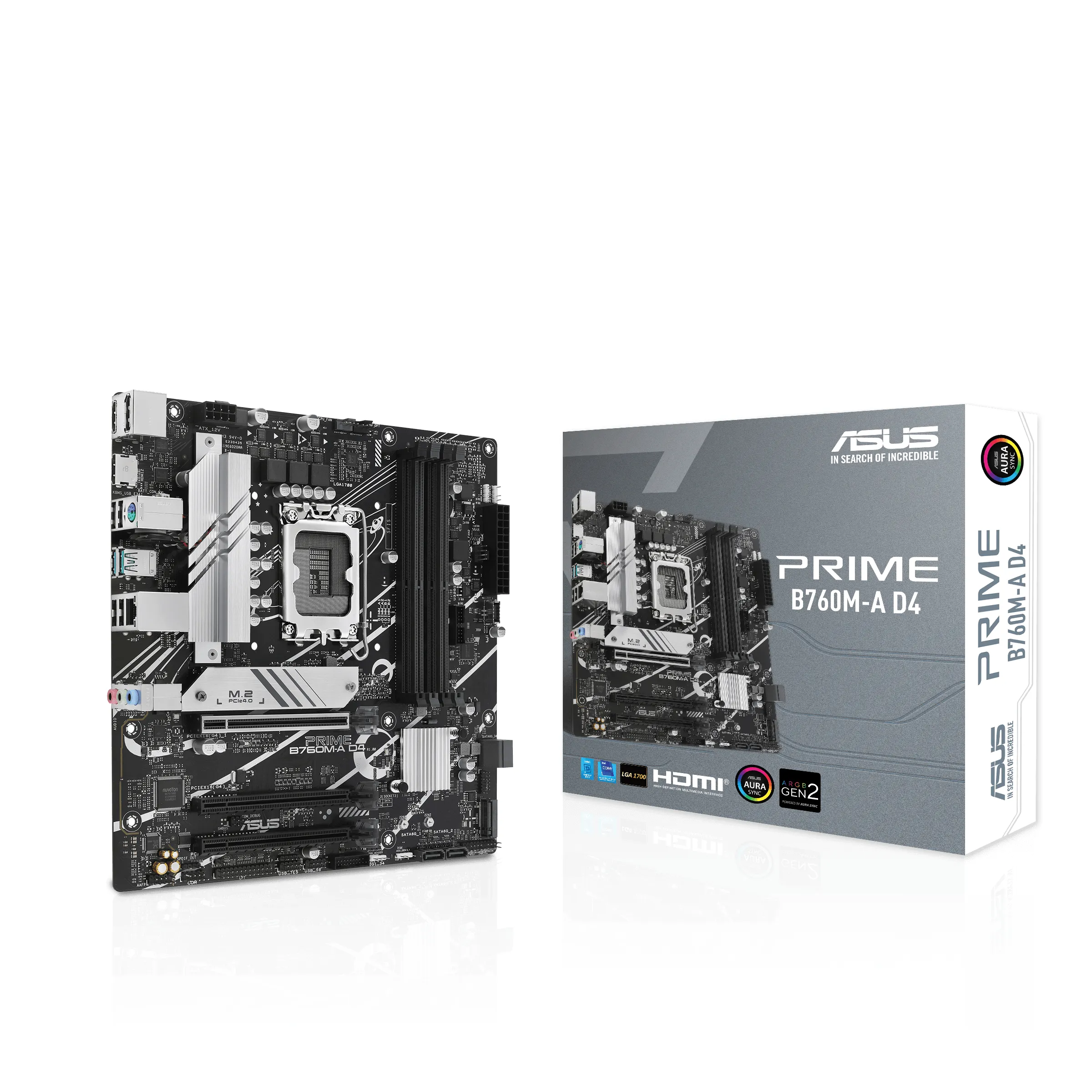 Asus PRIME B760M-A DDR4 mATX - motherboard