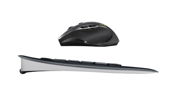 Logitech Wireless Performance Combo MX800 - wireless keyboard and mouse, Black