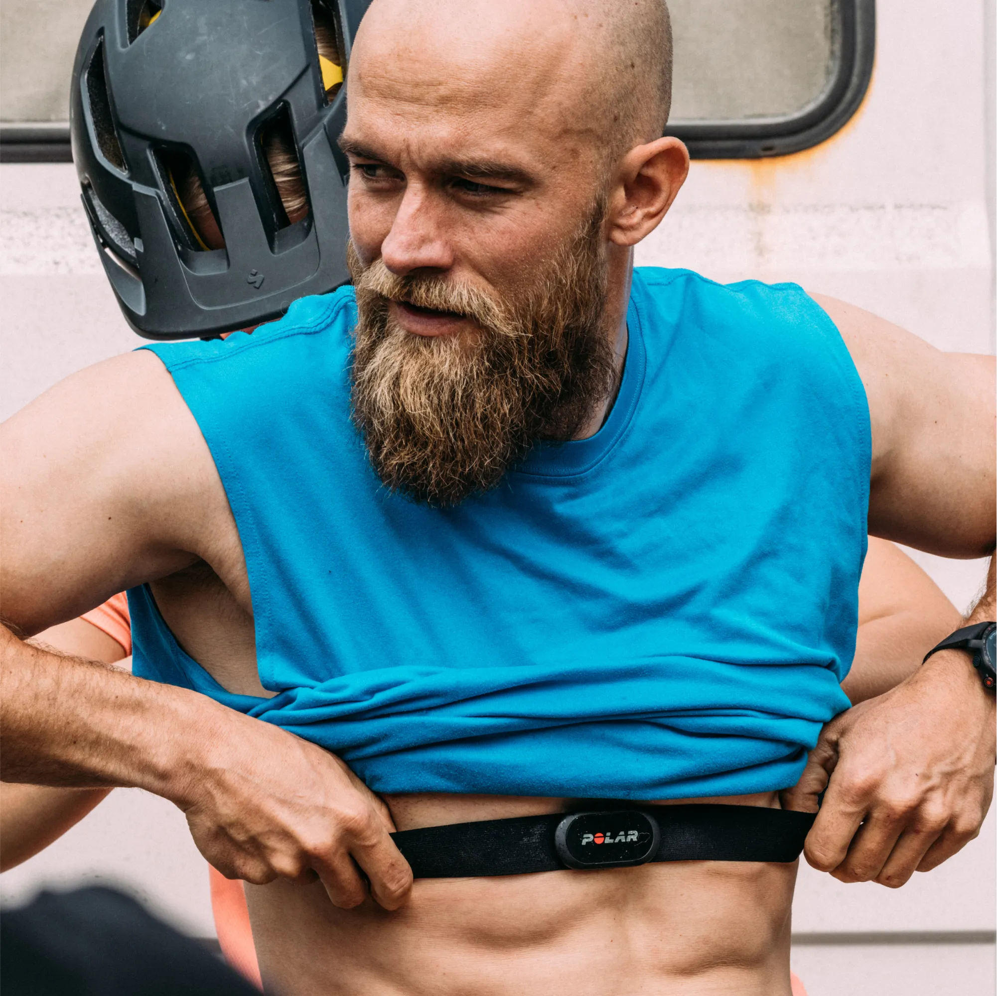 Polar H10 heart rate sensor, Black, M-XXL