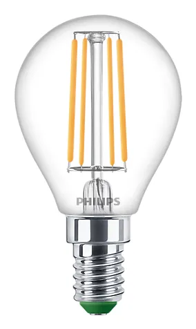 Philips MASTER LED Ultra Efficient LED-lampa P45 E14 2,3W (40W) 485lm 2700K Klar