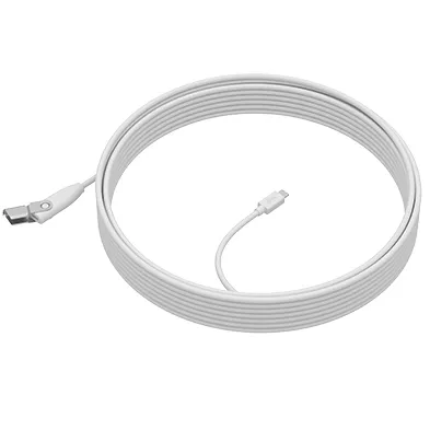 RALLY MIC POD EXTENSION CABLE WHITE - WW