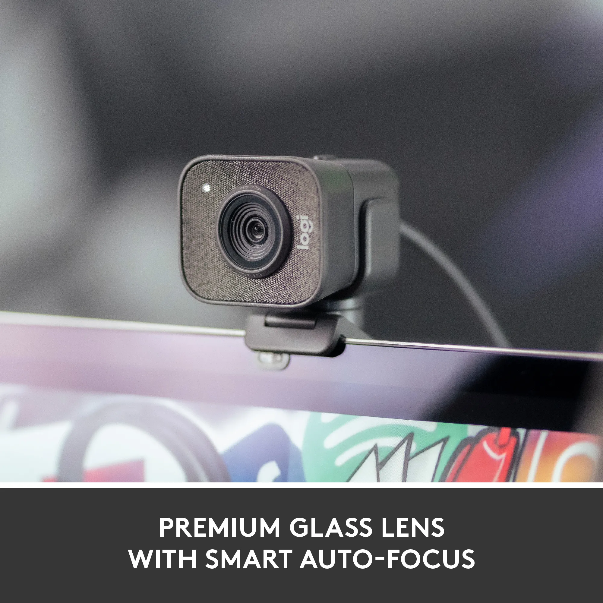 Logitech Streamcam Full HD - webbkamera,graphite