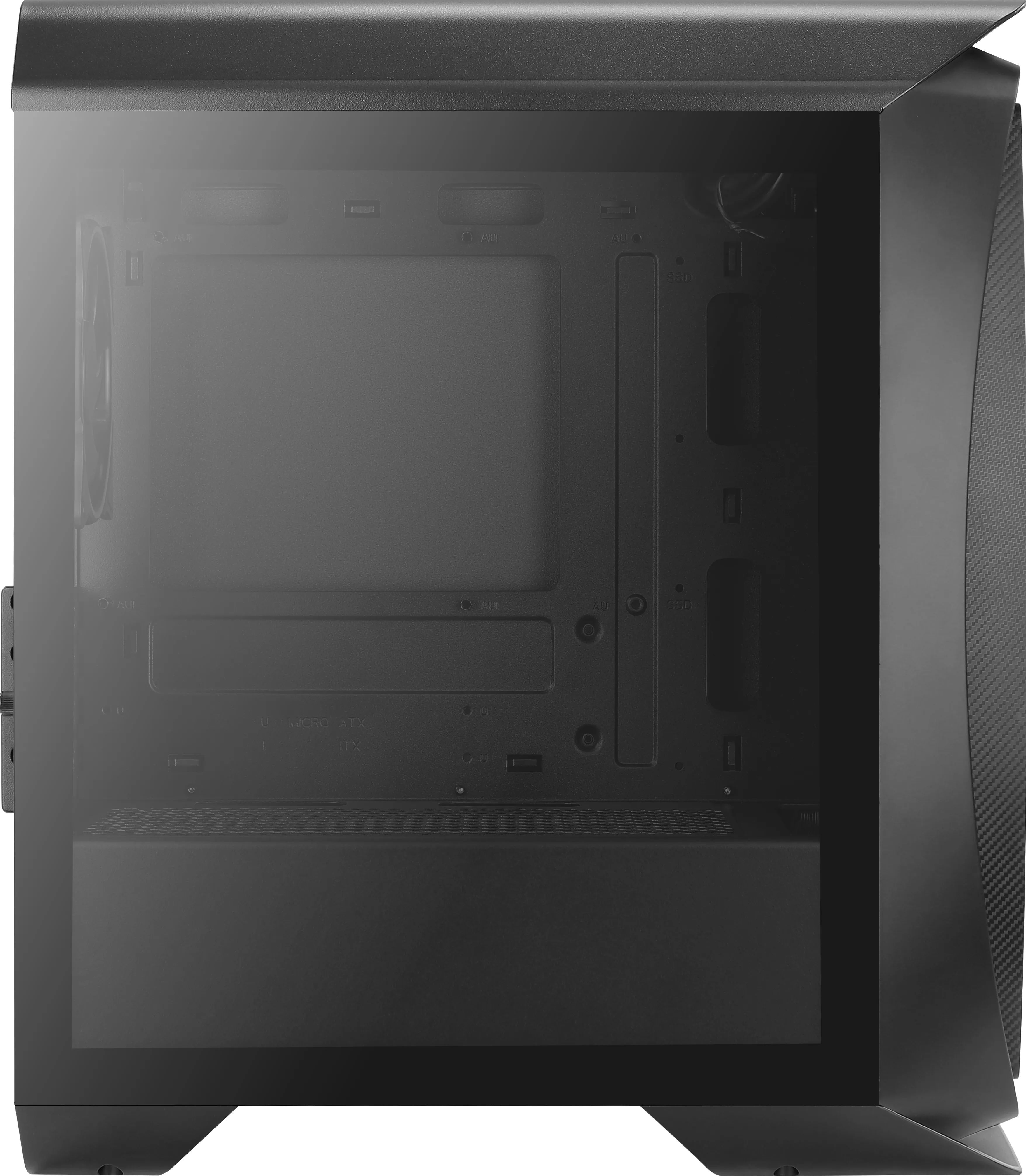 AeroCool Aero One Mini Eclipse - mATX case, Black