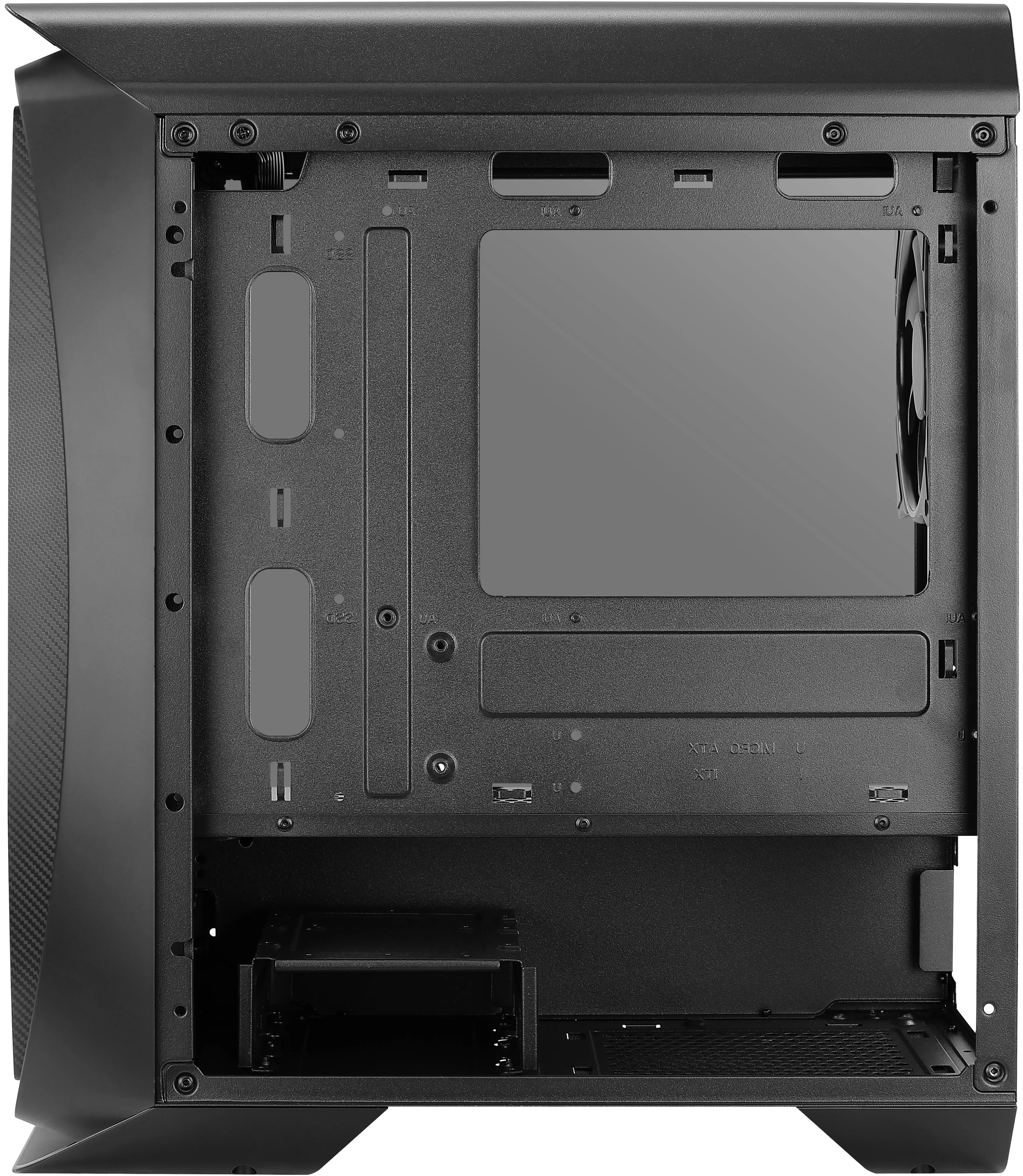 AeroCool Aero One Mini Eclipse - mATX case, Black