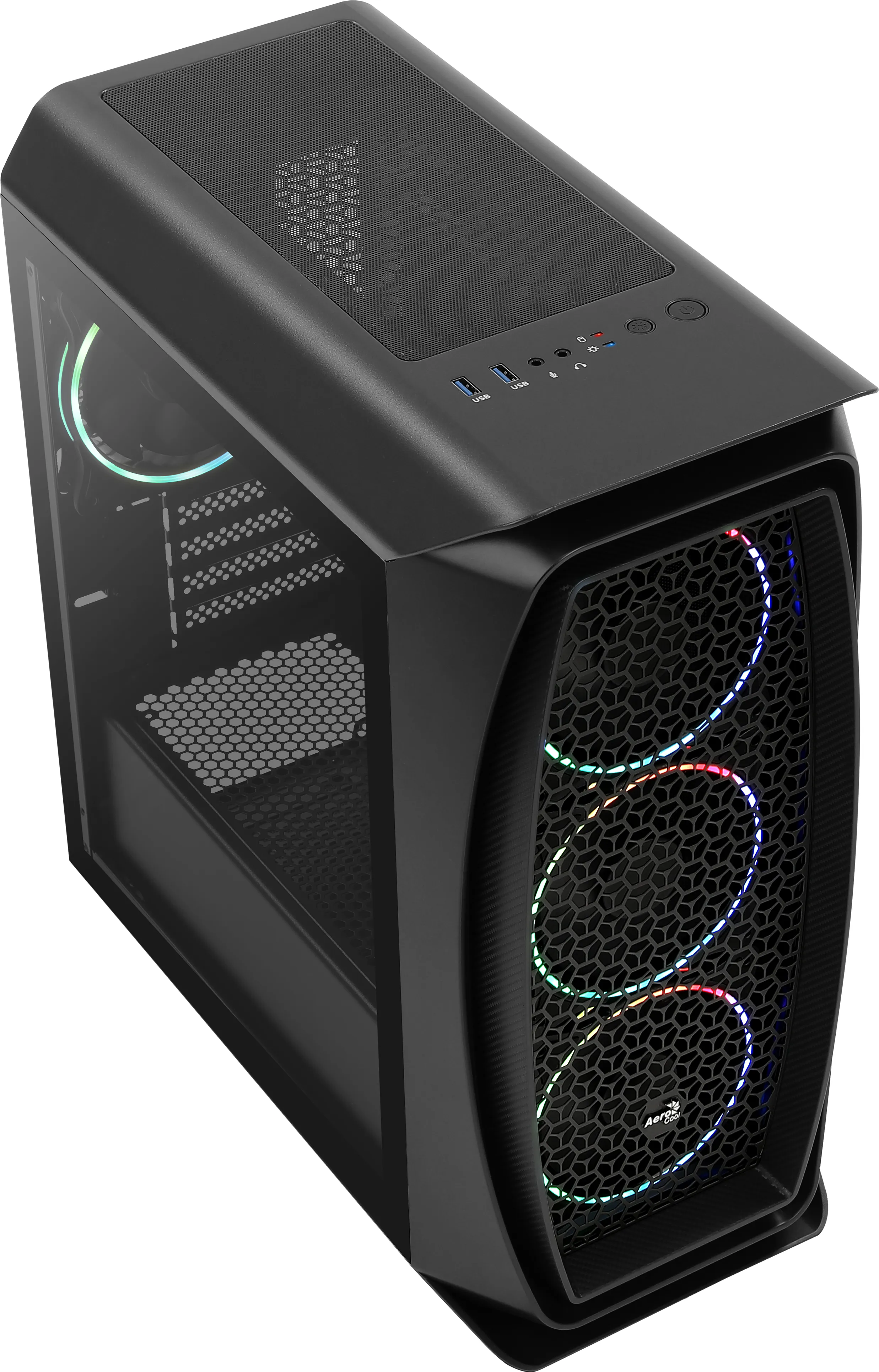 AeroCool Aero One Mini Eclipse - mATX case, Black