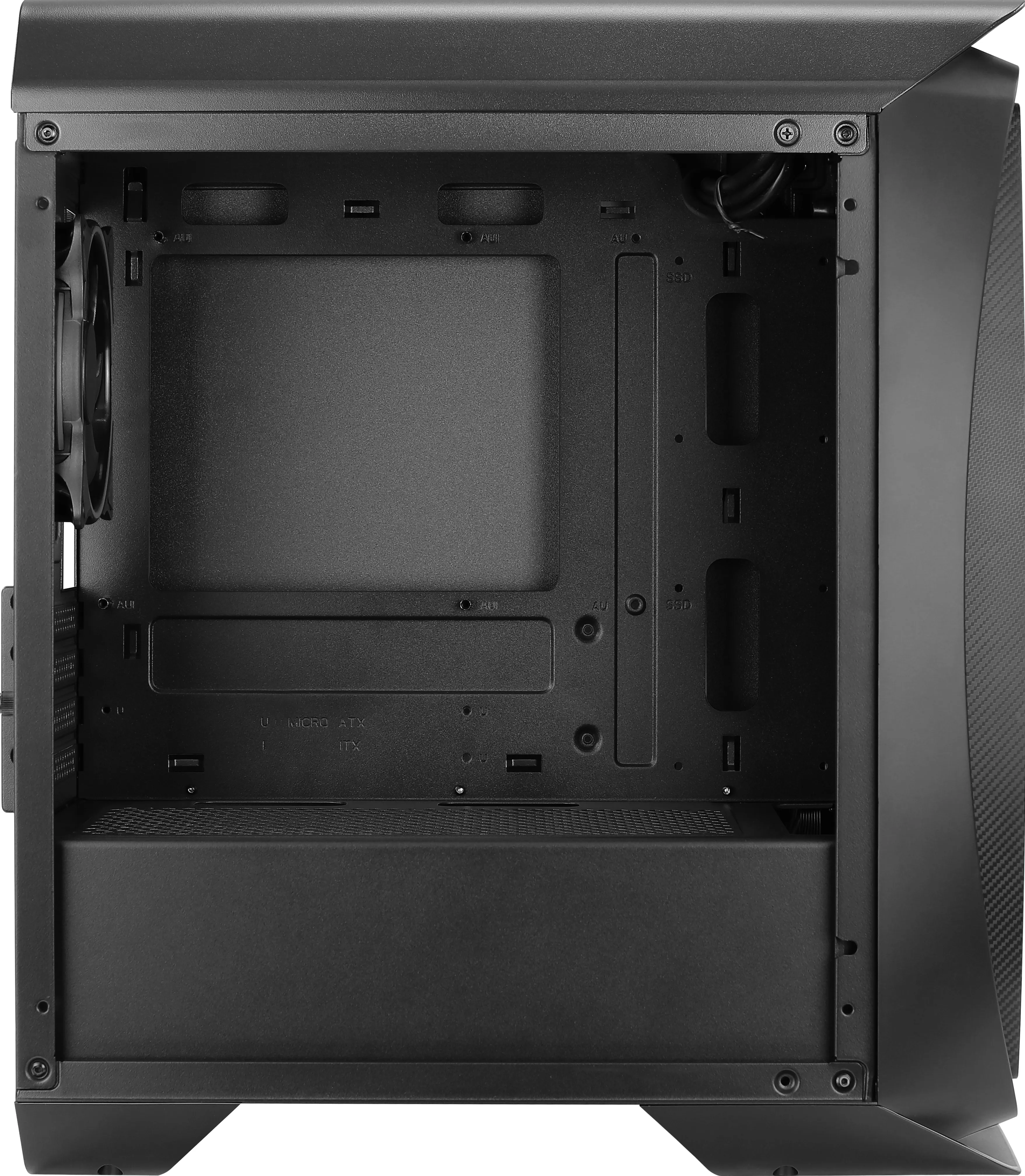 AeroCool Aero One Mini Eclipse - mATX case, Black