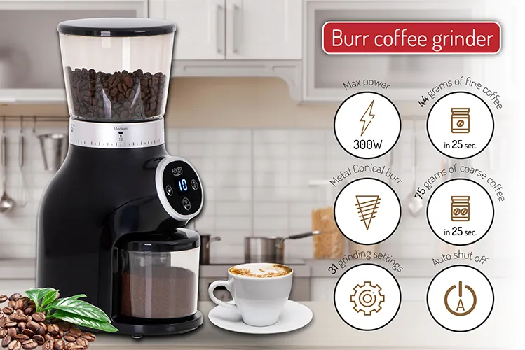 Adler AD 4450 kaffekvarn 300 g