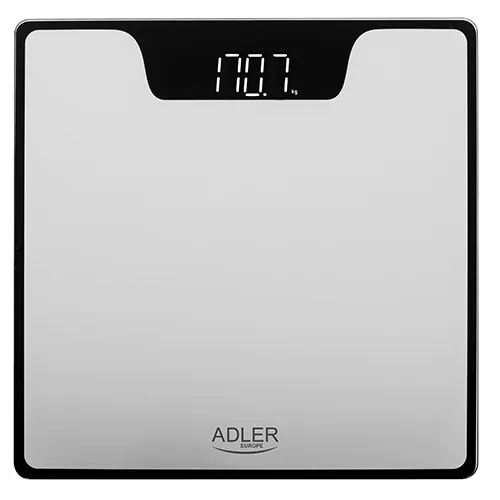 Adler AD 8174s Badrumsv&aring;g, LED, 180 kg, silver
