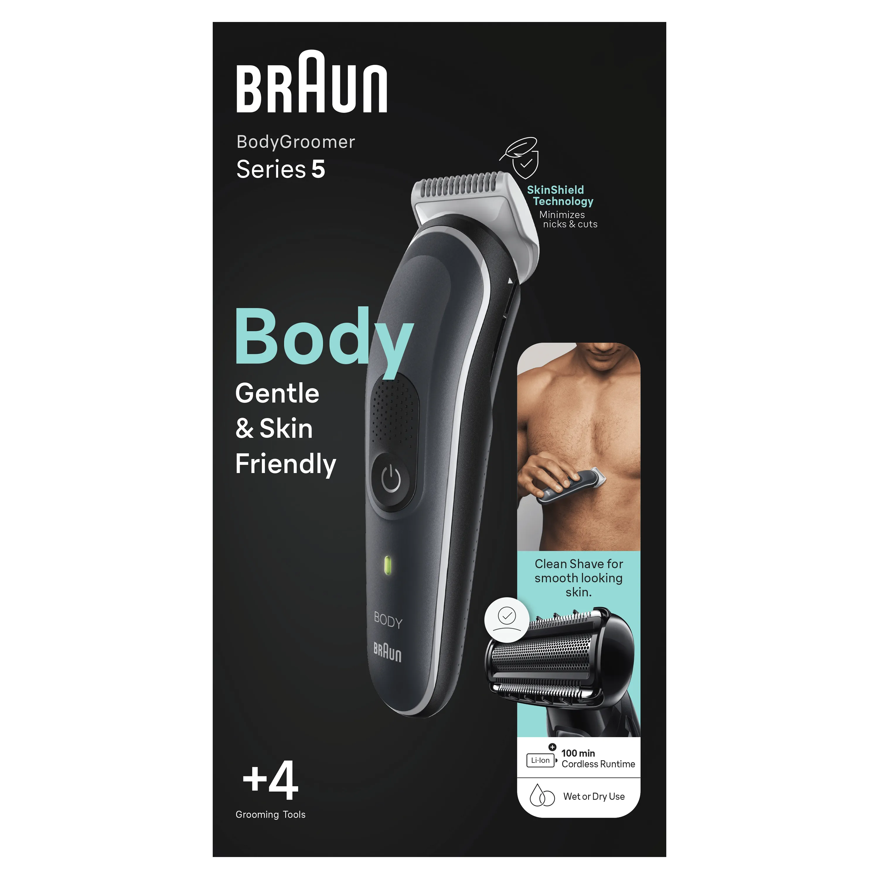 Braun BodyGroomer 5 5360 - trimmer