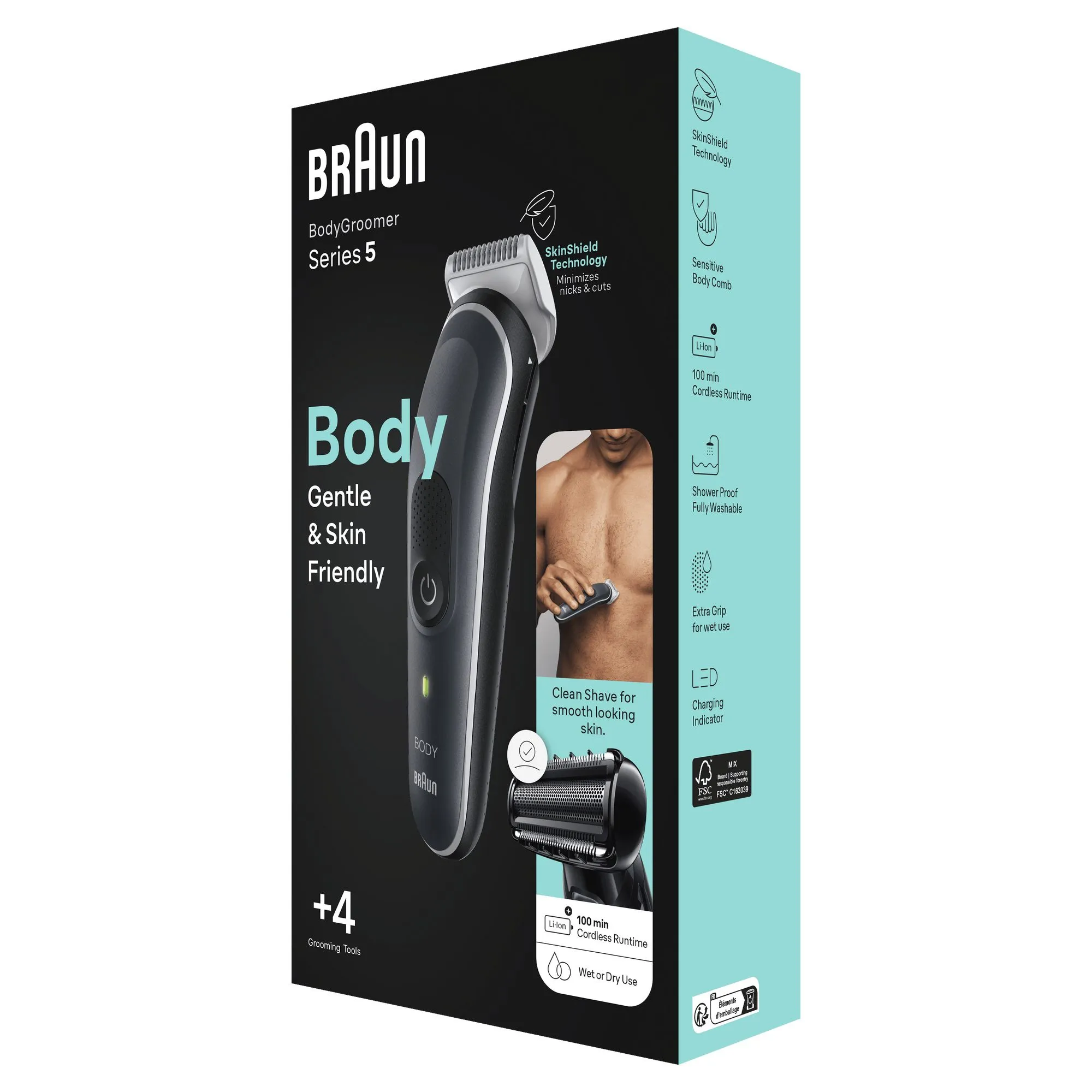 Braun BodyGroomer 5 5360 - trimmer