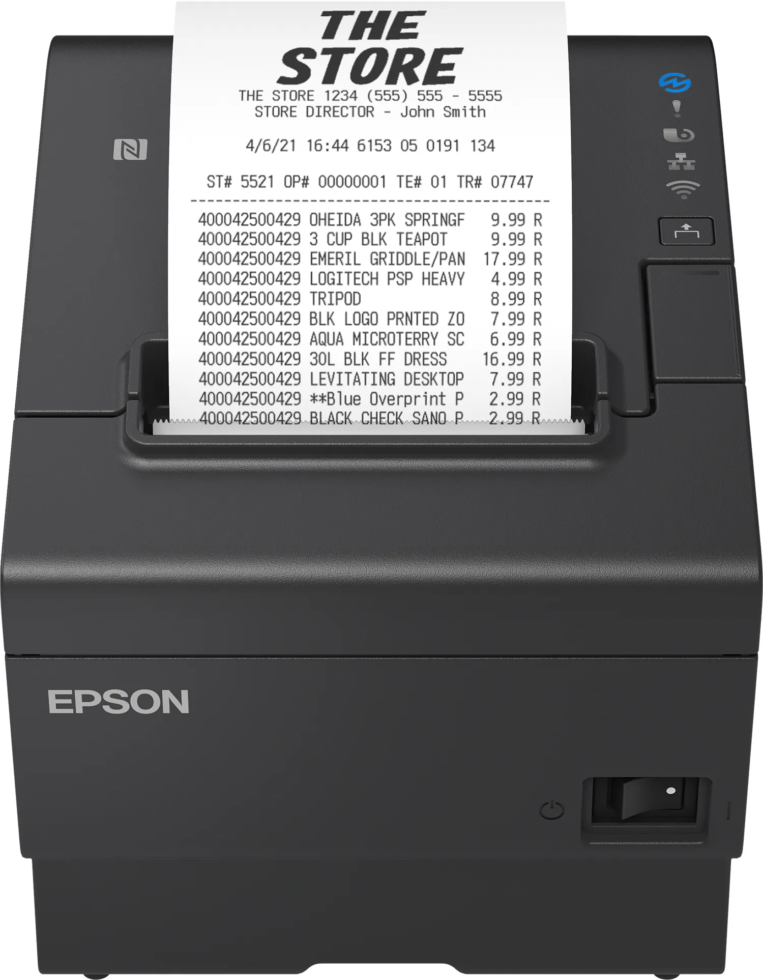 TM-T88VII USB, Ethernet,