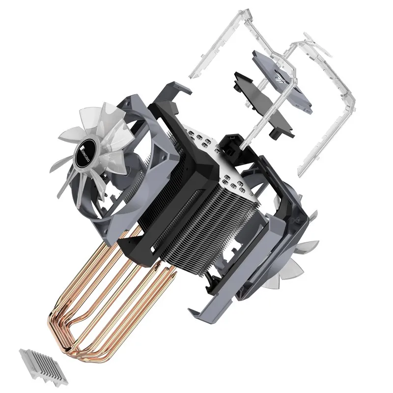 Jonsbo CR-1100, ARGB - CPU cooler, gray