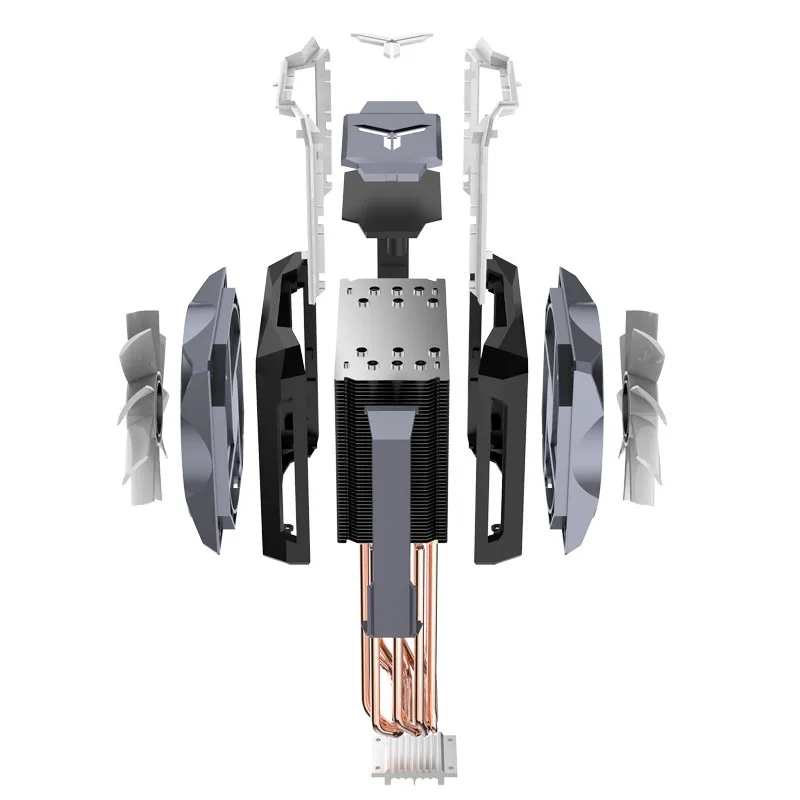 Jonsbo CR-1100, ARGB - CPU cooler, gray