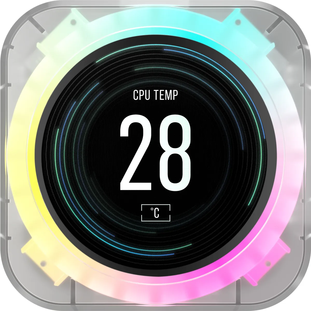 Corsair iCUE ELITE LCD Upgrade Kit, Ice LCD Display Upgrade Kit