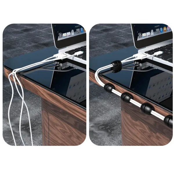 DESIRE2 Cable Nuggets Tidy x10 Black
