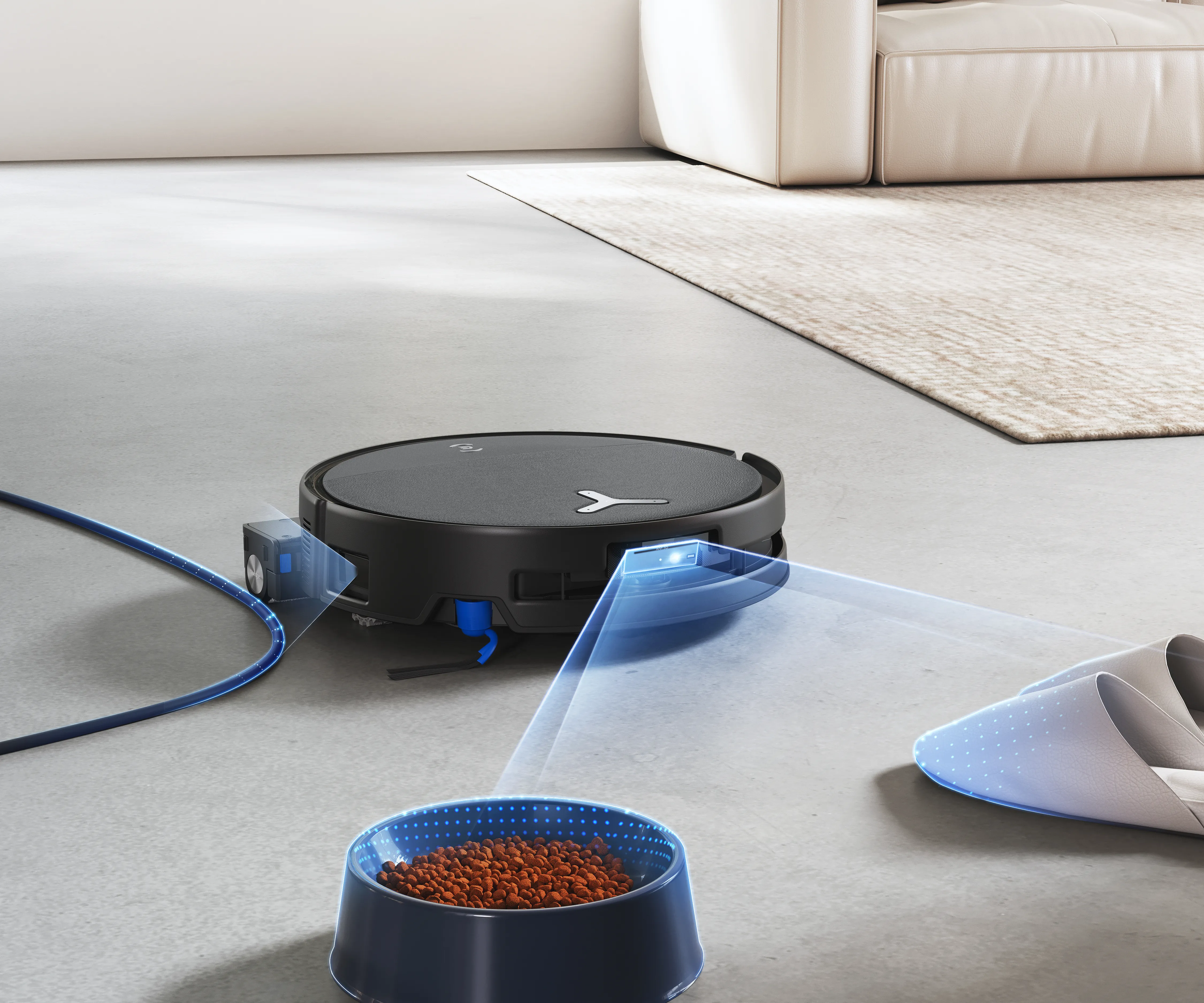 ECOVACS DEEBOT T80S OMNI Robot vacuum cleaner, Black