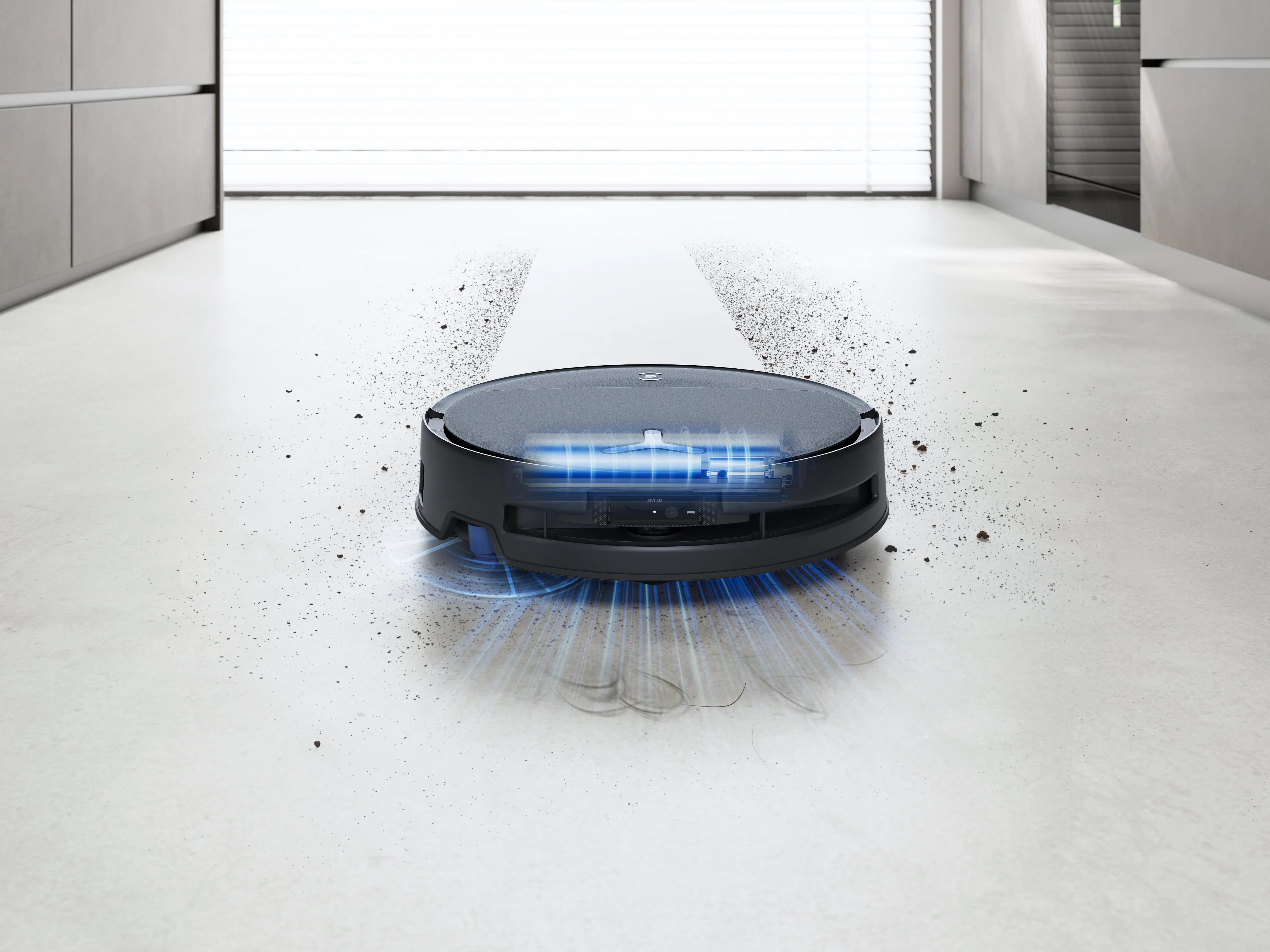 ECOVACS DEEBOT T80S OMNI Robot vacuum cleaner, Black