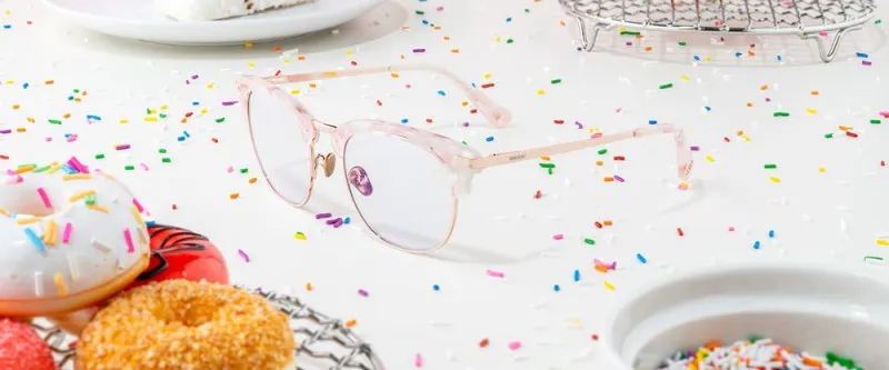 Gunnar tokidoki Donutella - computer glasses, Pink Sprinkles / Amber