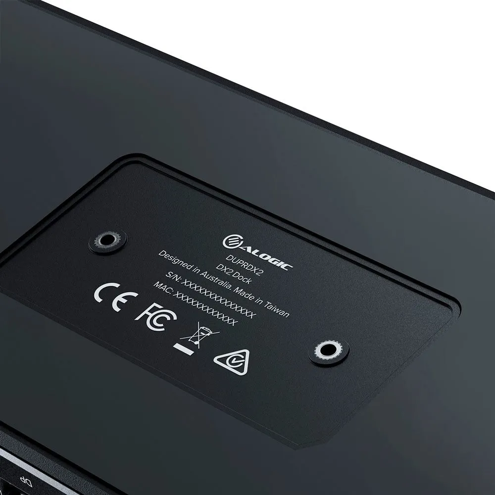 ALOGIC PRIME DX2 Dock - Universell dockningsstation med dubbla 4K och 65W PD