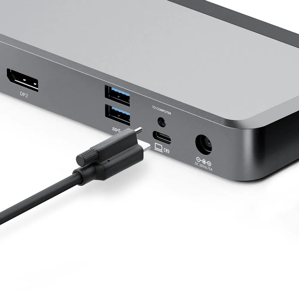 ALOGIC PRIME DX2 Dock - Universell dockningsstation med dubbla 4K och 65W PD