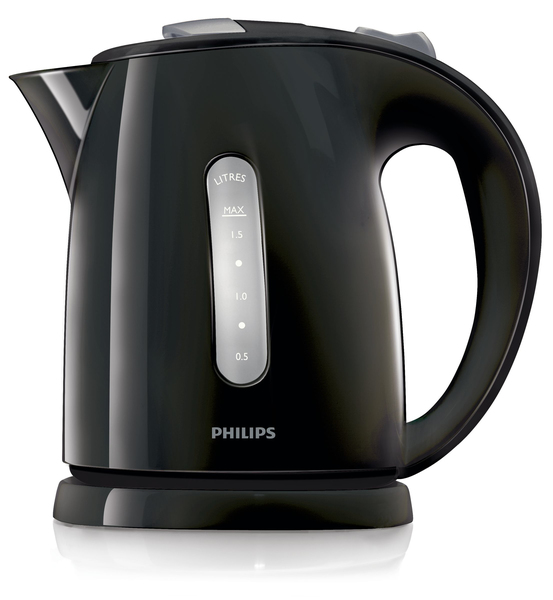 PHILIPS KETTLE DAILY, BLACK, 2400W, 1,5L