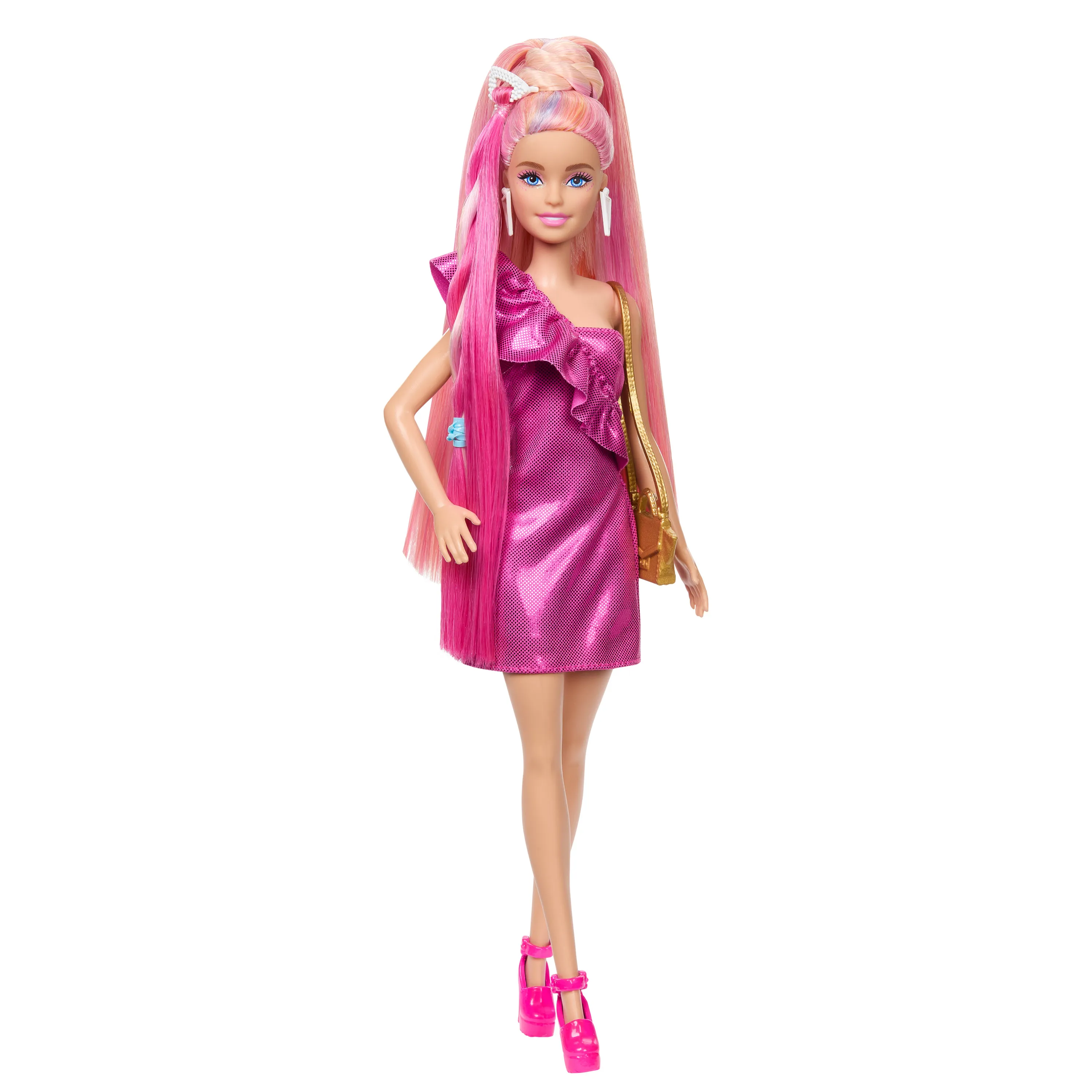 Mattel Barbie Totally Hair doll with cat outfit