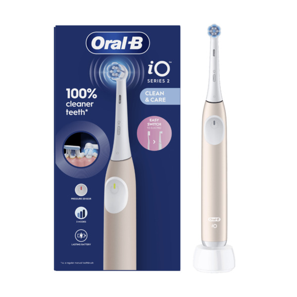 Braun Oral-B iO2 -s&auml;hk&ouml;hammasharja, Calm Pink