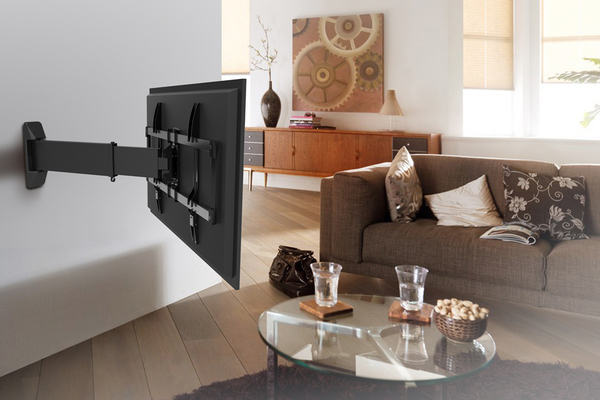 NEWSTAR Flatscreen Wall Mount (2 pivots &amp; tiltable) 68 cm depth