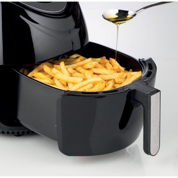 Ariete XXL Airfryer -kiertoilmakypsennin, musta, 5.5l
