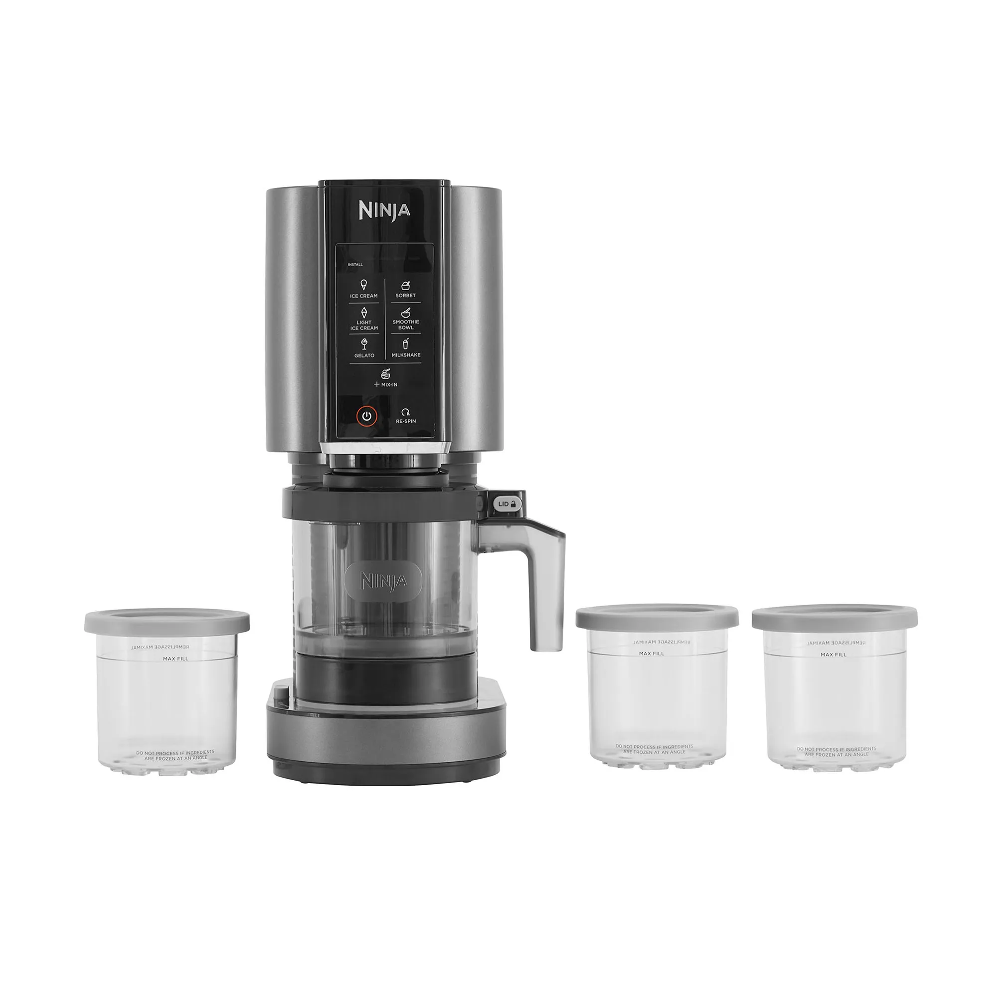 Ninja CREAMI NC300EU -jäätelökone, musta, 1.4l