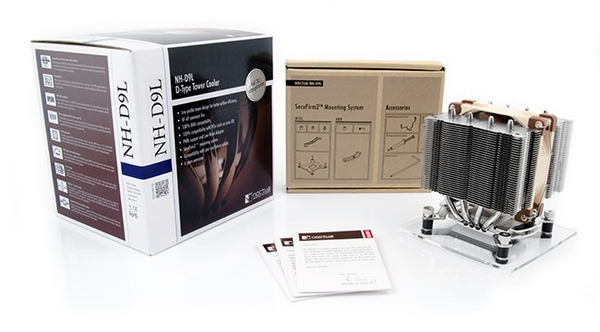 Noctua NH-D9L, 92 mm CPU Cooler, Brown