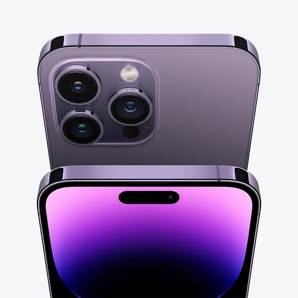 Refurbished iPhone 14 Pro 128GB - mobile phone, Deep Purple (Very good condition)