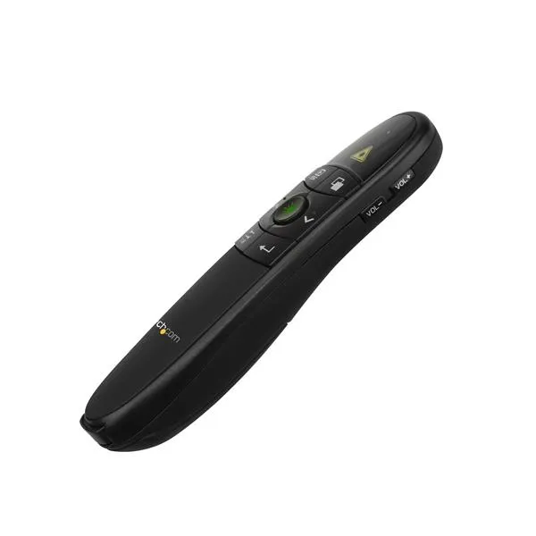 STARTECH.COM Wireless Presentation Remote with Green Laser Pointer - 90ft 27 m - USB Presentation Clicker for Mac & Windows