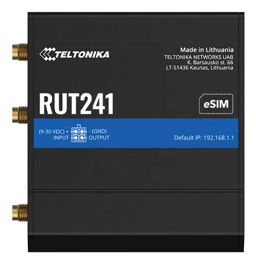 Teltonika RUT241 4G -reititin, Wi-Fi 4