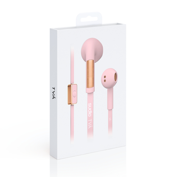 Sudio TV&Aring; - in-ear headphones, pink