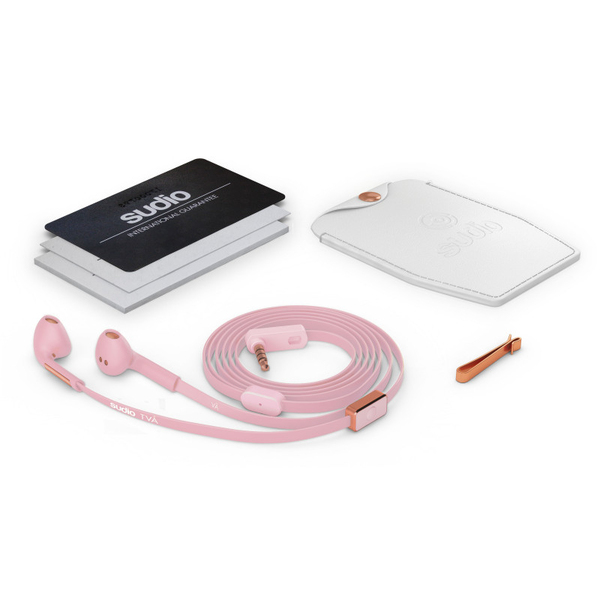 Sudio TV&Aring; - in-ear headphones, pink