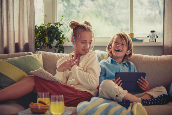 Philips Lasten langattomet -open-ear-kuulokkeet, harmaa