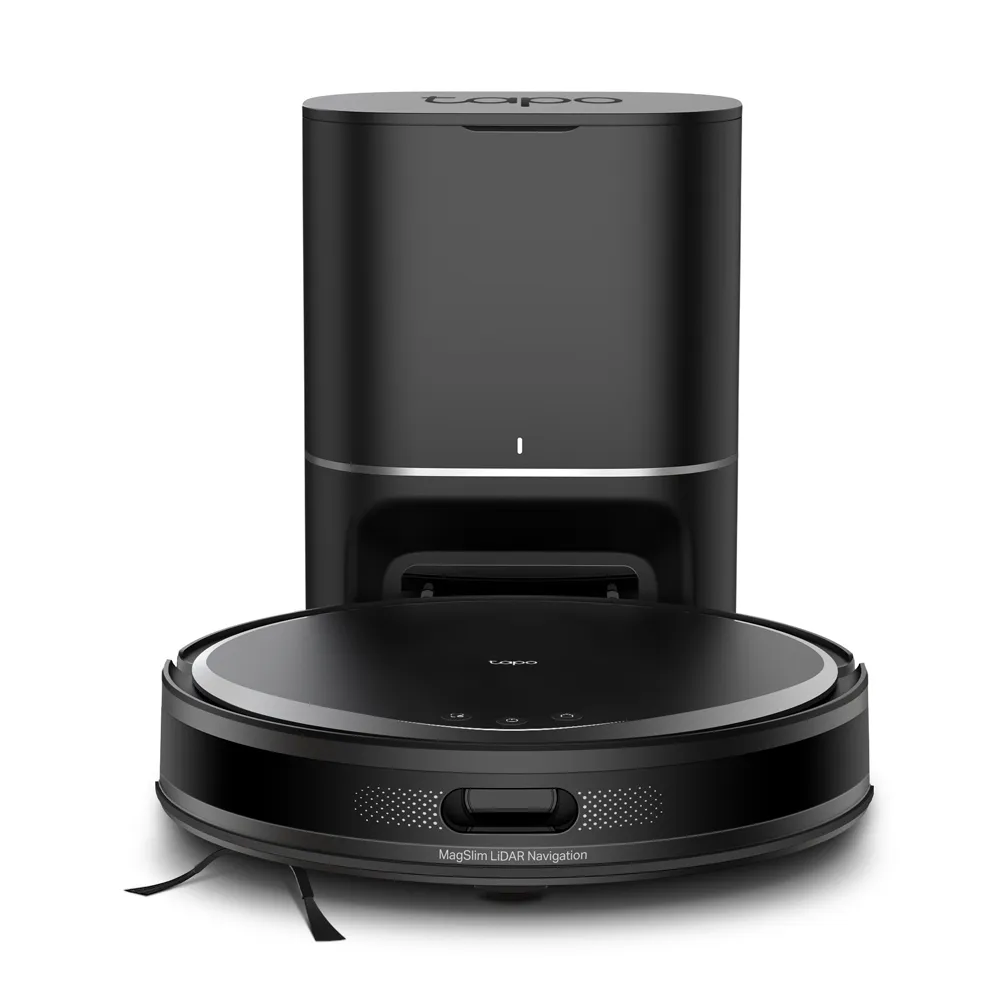 TP-Link Tapo RV20 Max Plus 5300Pa Suction MagSlim LiDAR Navigation Robot Vacuum and Mop with Auto-Empty Dock - robot vacuum cleaner