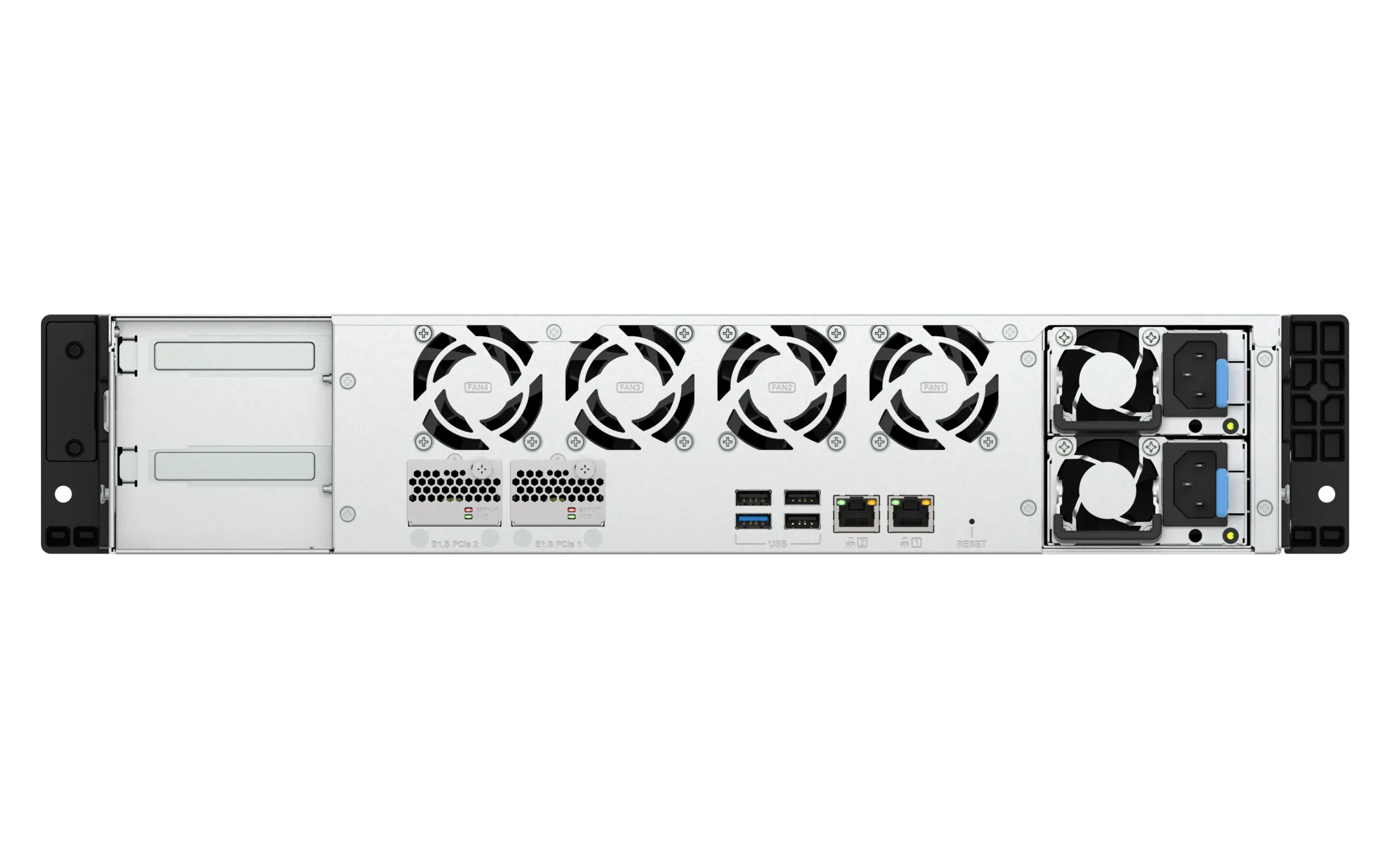 QNAP TS-H1065EU-RP-8G - NAS-server, svart