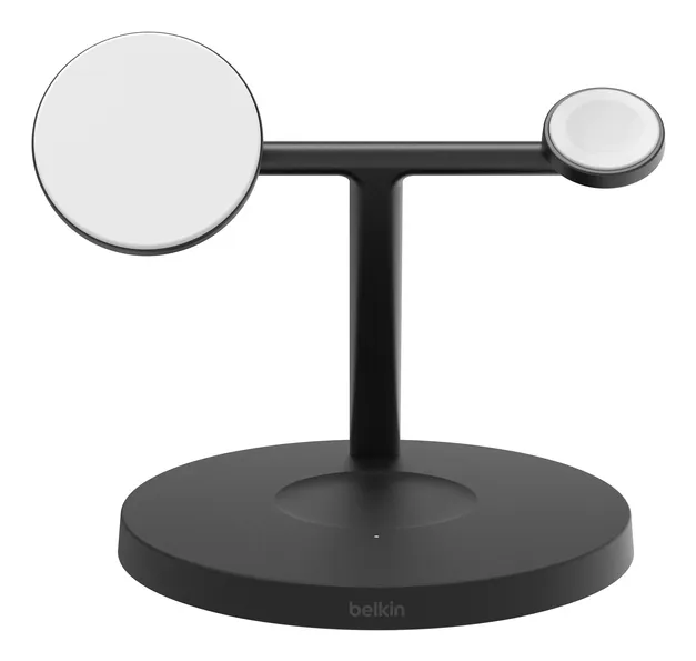 BELKIN BOOST CHARGE PRO 3-in-1 Qi2 15w Wireless Charger with Apple watch fast charge - wireless charger, White