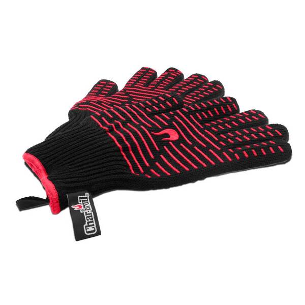 Char-Broil Grilling Gloves, Cotton and Silicone, 220 &deg;C