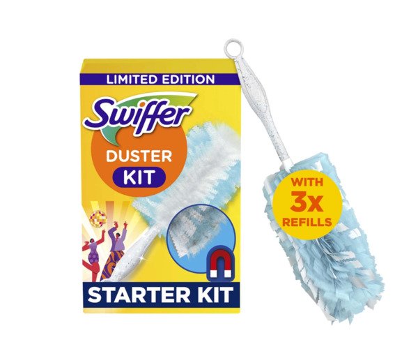 Swiffer Duster Kit (1 Handle + 3 Refills)