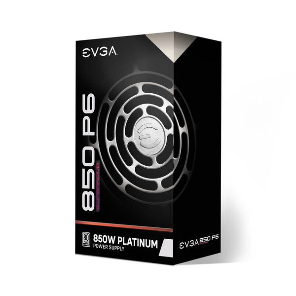 EVGA Supernova 850 P6 850W -virtal&auml;hde, 80 Plus Platinum