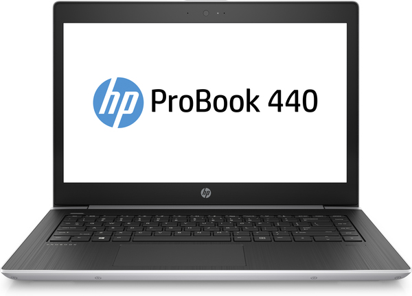 HP 14" ProBook 440, 128GB, Win 10 Pro - kannettava, hopea (ML)