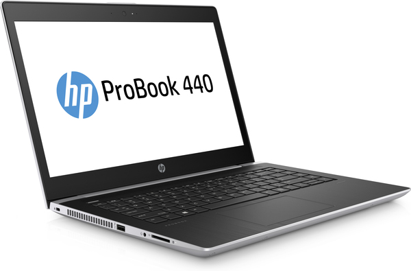 HP 14" ProBook 440, 128GB, Win 10 Pro - kannettava, hopea (ML)