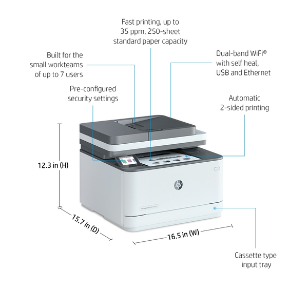 HP LaserJet Pro 3002dn Printer HP LaserJet Pro 3002dn Printer:EU