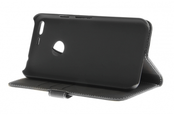 Insmat Flip Case, Google Pixel XL - Wallet Case, Black