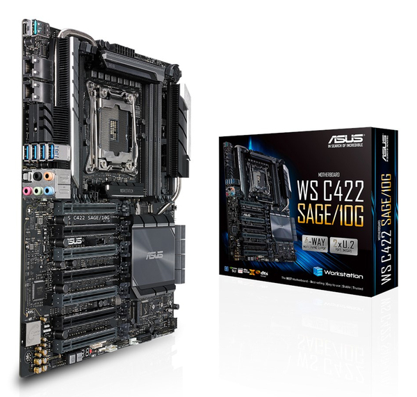 Asus WS C422 SAGE/10G LGA2066 CEB Motherboard