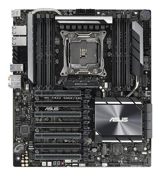 Asus WS C422 SAGE/10G LGA2066 CEB Motherboard